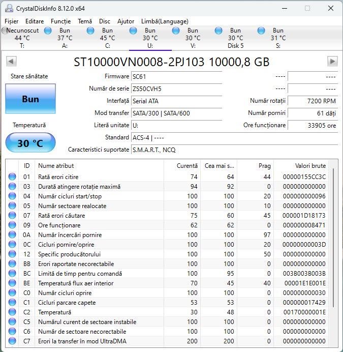 Segate Ironwolf NAS _HDD _ 3.5" - 10TB