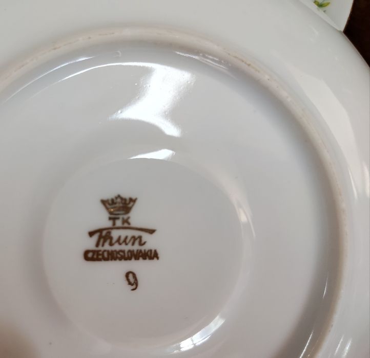 4 бр. порцеланови сетовеThun Czechoslovakia