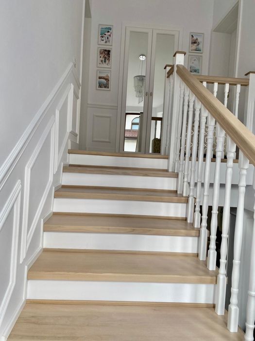 Trepte si scari din lemn masiv