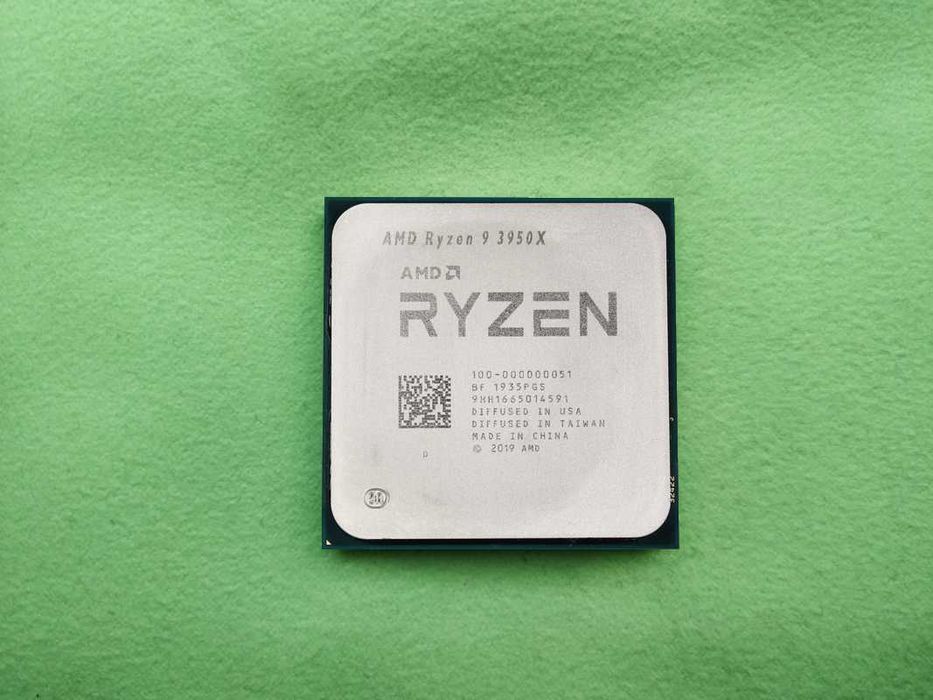 Ryzen 9 3950X (16 ядра/32 нишки) / опция дъно ASUS MSI Aorus X570 B550
