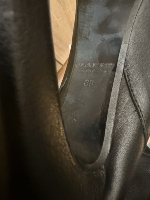 Черни боти с ток,изключително удобни и елегантни