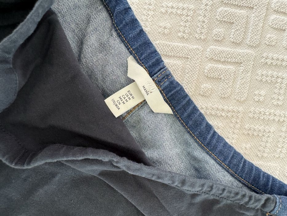 Дънки за бременни HM, клин и блуза S/M