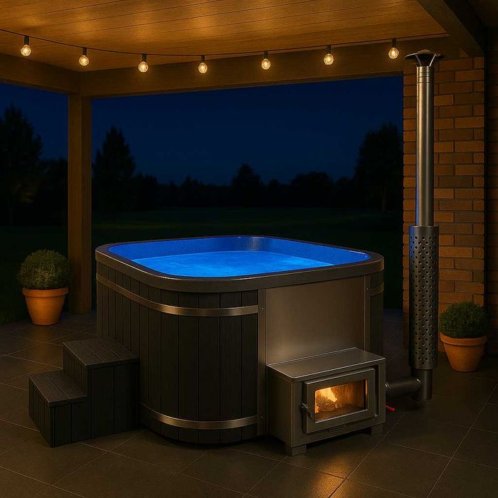 Джакузита с печка на дърва или на ток - различни модели и вариации