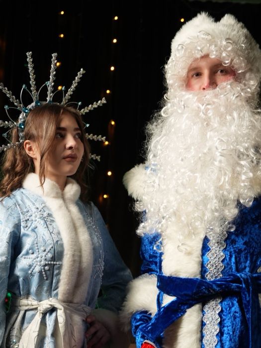 Поздравления деда мороза и снегурочки