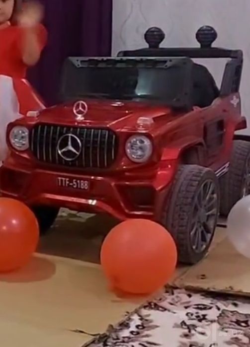 Bolalar uchun mashina holati zor 3.4 Marta minilgan holos