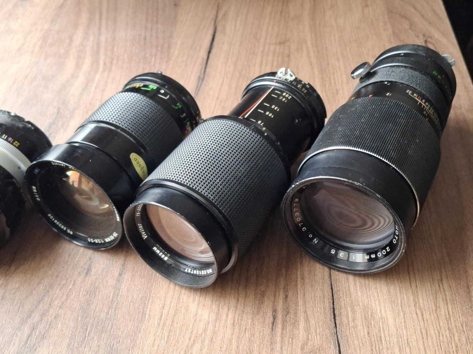 Обективи Nikon F Vintage Ретро Варио Твърди