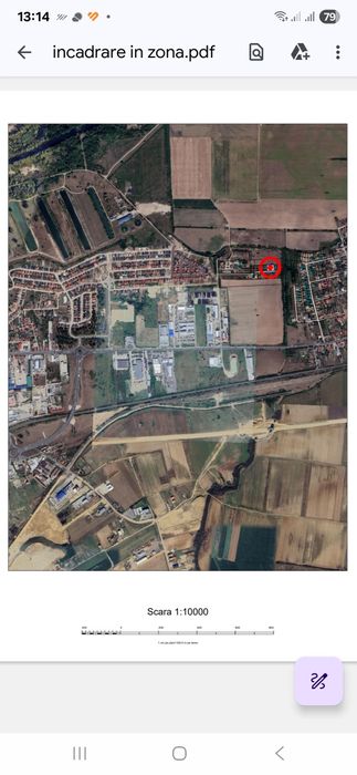 Teren intravilan Oradea Cartierul Tineretului 500 m2 Apa. Canal Electr