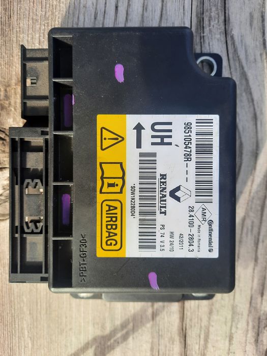 Calculator airbag  renault megane 3