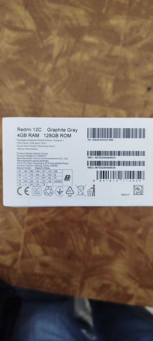 Redmi 12C 128/4GB
