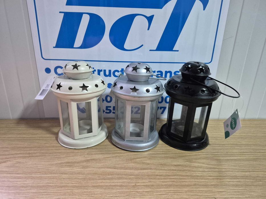 set 16 bucati candela metalica lumanare - lot 10-20-6