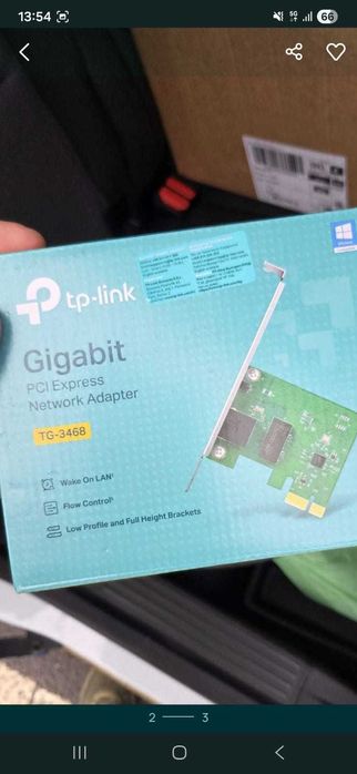 Hard disk 1TB Seagate SkyHawk, TP-Link TG-3468, Mouse  Dell WM126.