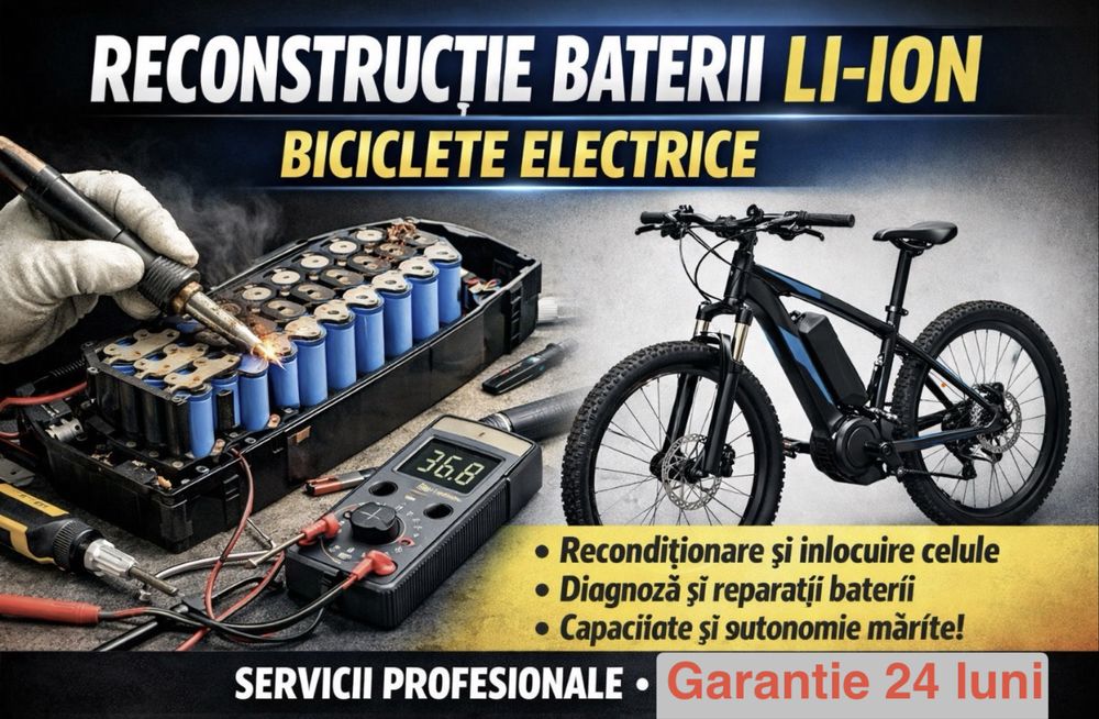 Reparatii/Reconditionari Acumulatori Li-Ion - Răzvan/Cluj Napoca