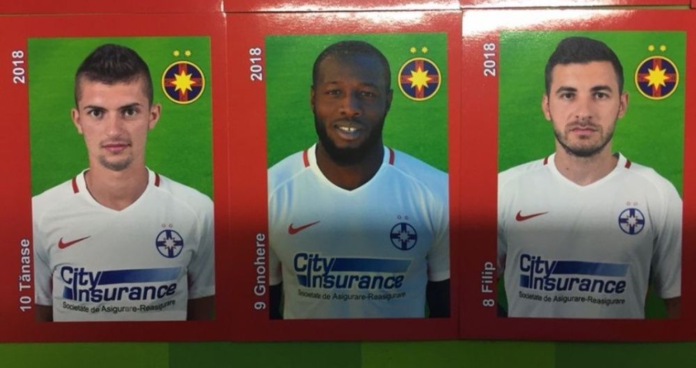 Steaua București Fcsb 2018 set complet no panini Album Niță Man Alibec