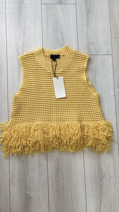 Zara красив дамски потник с ресни
