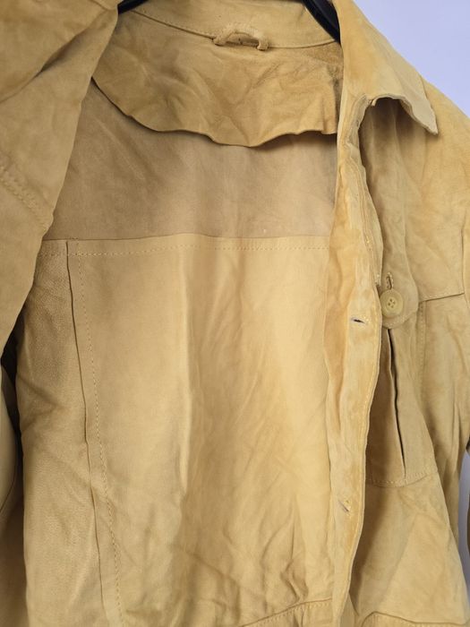 Дамско кожено яке-естествена кожа,ръчна изработка от Италия!