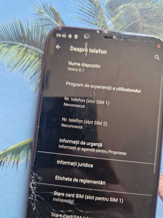 Nokia 8.1 - Ecran Fisurat -