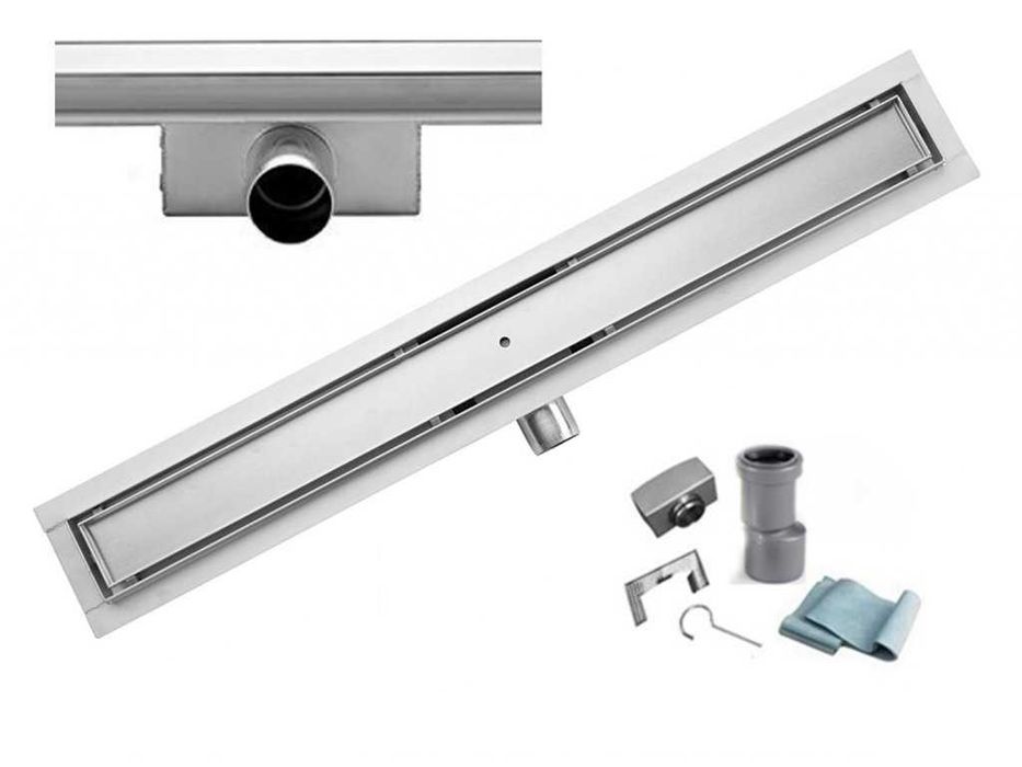 Rigola Dus 2in1 faiantabila inox, 40/ 50/ 60/ 70/ 80/ 90/ 100 si 120cm