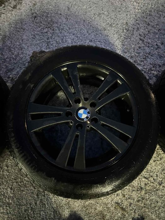 Jante BMW originale R17 cu anvelope – stare bună