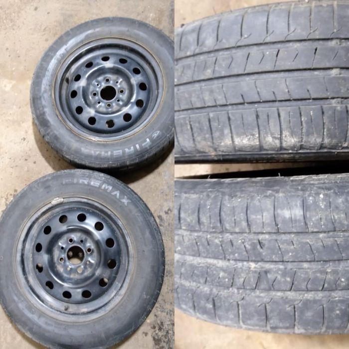 Шины с дисками 14 , 2 шт 20000