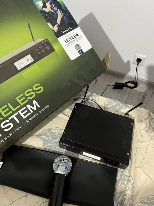 Vand microfon Shure BLX24R/Beta58 H8E