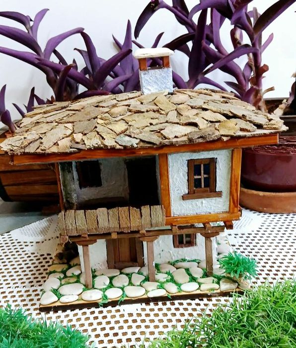 Макет на етно къща