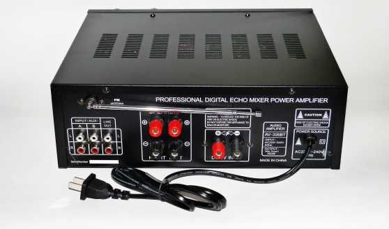 АУДИО УСИЛВАТЕЛ, Домашен усилвател, Караоке, модел AV-326