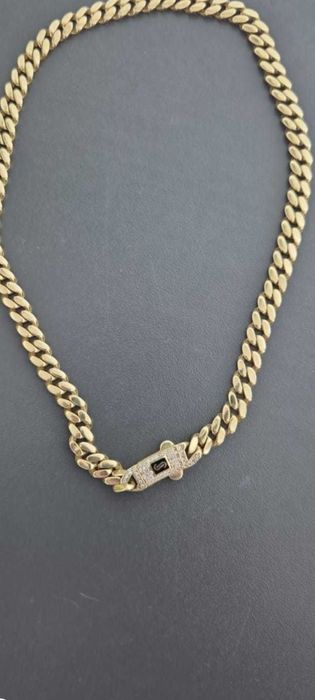 Set lanț plus brățară MONACO CUBANA bărbătesc