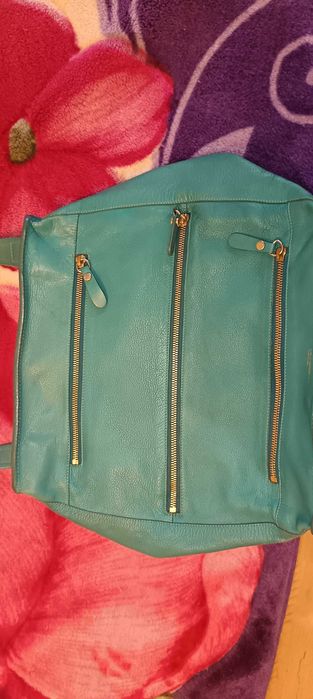 Дамска винтидж кожена чанта Moreshi