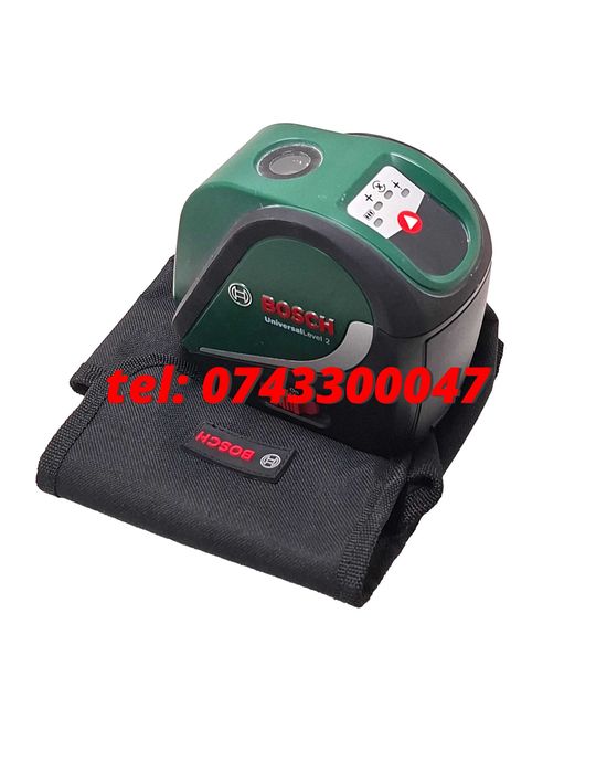 Nivela Laser Bosch Universal Level 2 Stare Buna Cu Baterii