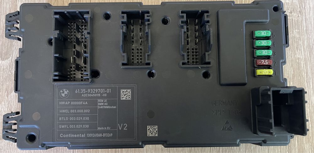 Modul Calculator BCM rear control unit BMW Seria 1/2/3/4 cod 9329701