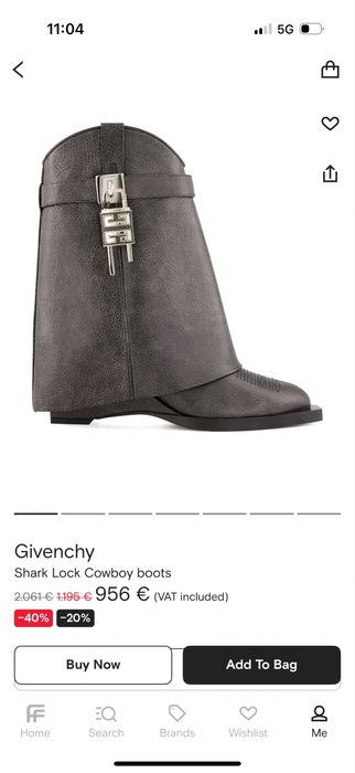 Givenchy cowboy боти ,чисто нови.