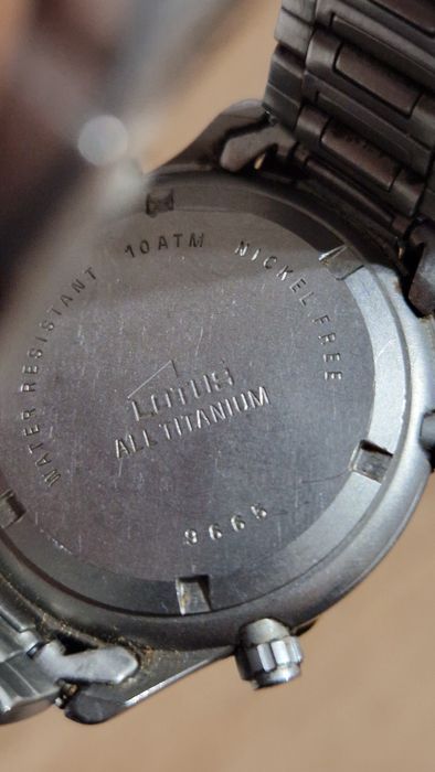 Ceas Lotus Chronograph all titanium