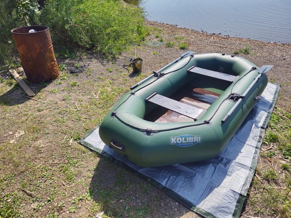 Лодка с эл. мотором