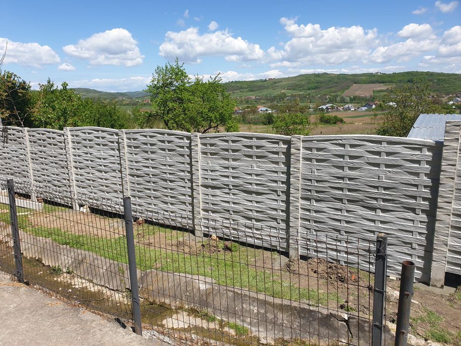 Gard beton mai multe detali (0756) 976 005