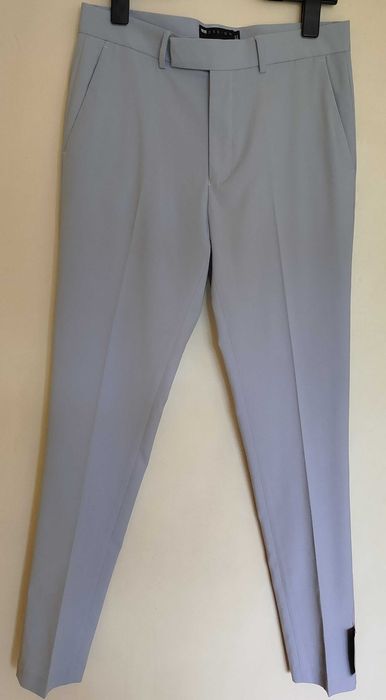 стилен панталон slim fit- Asos- млечно син, W32 / L32