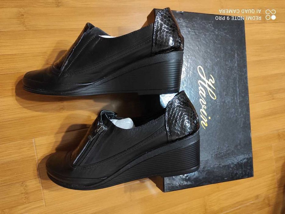 Женские кожанные  туфли турецкого производства  Pierre Cardin 42