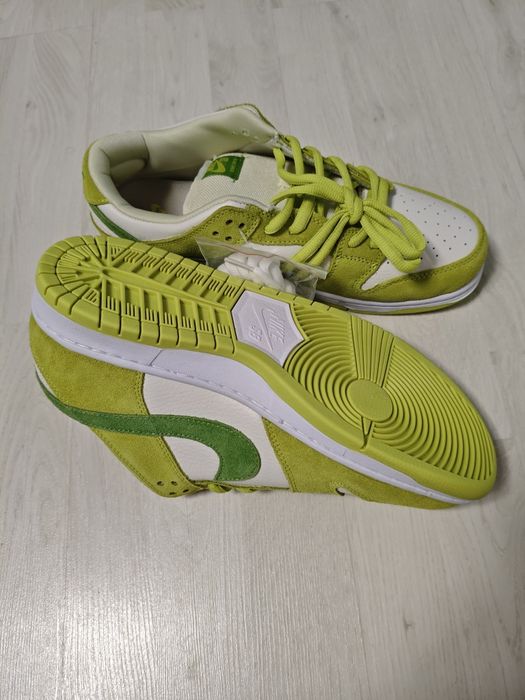 Adidasi Nike SB Dunk Low Green Apple