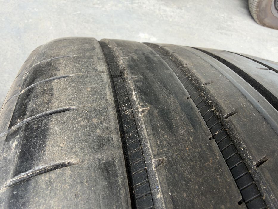 4бр. Летни Спорт-Пакет Гуми С Борд *ELECTRIC DRIVE* 265/35R/21 и 305/30R/21 -GOODYEAR- DOT:4323+2223- 5.9мм+4.4мм.