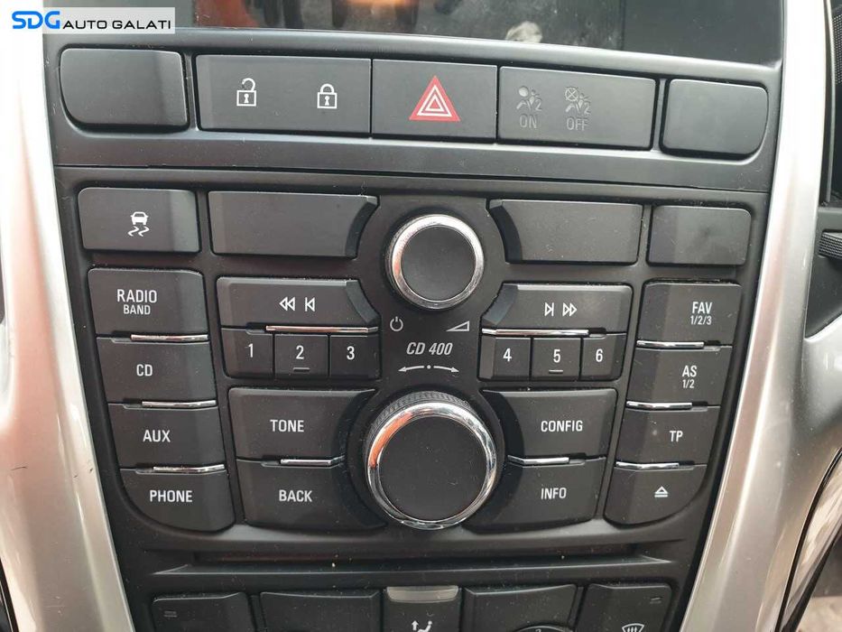 Unitate Radio CD Player CD400 Opel Astra J 2009 - 2016 [Q4659]