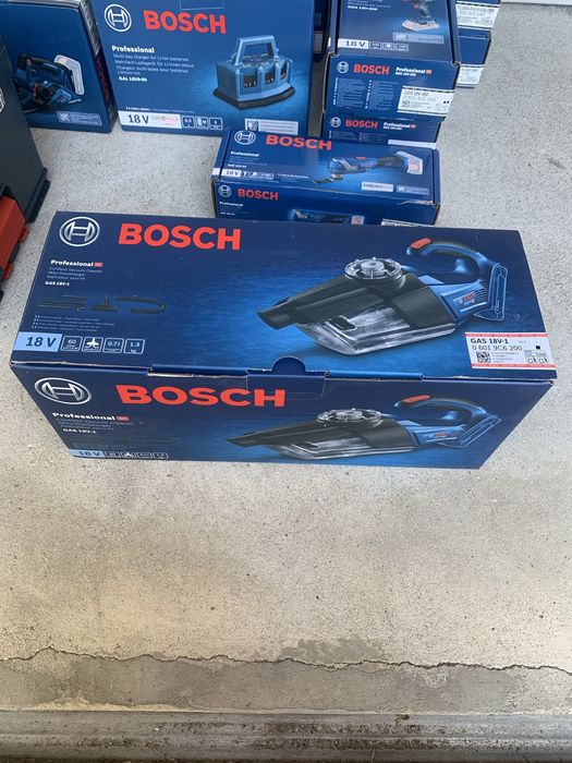Bosch GAS 18V-1 акумулаторна прахосмукачка ЧИСТО НОВА ТОП ЦЕНА