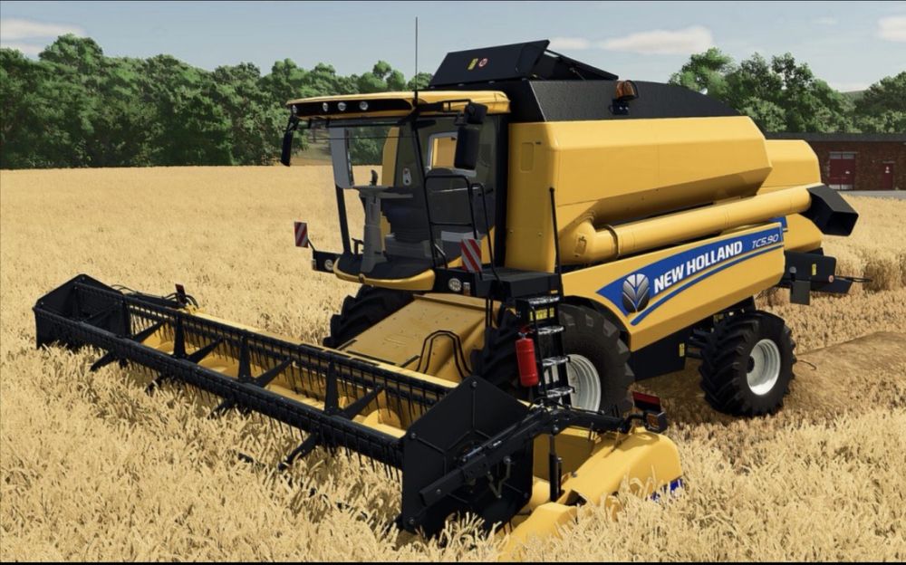 New Holland TC5.90. 4WD ғалла ўриш комбайни 1 год гарантия