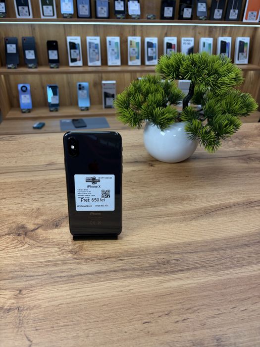 iPhone X 64Gb Black - Sanatate bat. 100% - Garantie