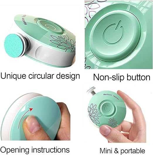 Електрическа бебешка пила за новородени, деца и възрастни 6 в 1