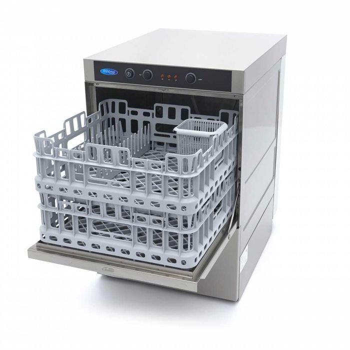 Съдомиялна - 40 x 40 см - с дренаж, помпа за изплакване и и сапун