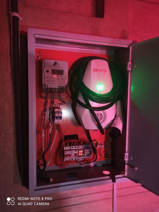 Установка зарядное устройство для Электромобилей.
Контур заземления
Со