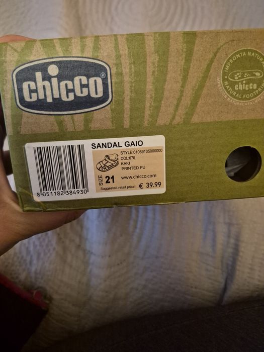 Бебешки сандали Chicco