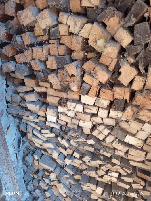 Дрова сухие рубленые