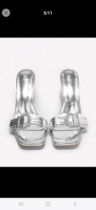 Saboti eleganti  argintii