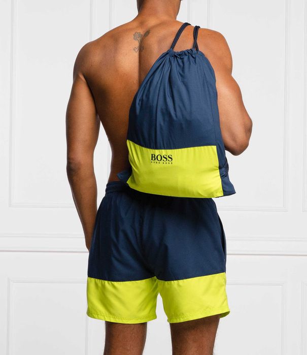 Saculet plaja Hugo Boss ,nou cu etichete