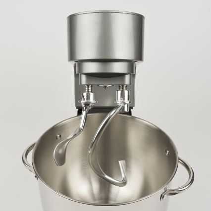G3Ferrari G2016400 - Robot de bucătărie de masă cu cârlig dublu PASTAIO 8 l 1800W/230V crom mat